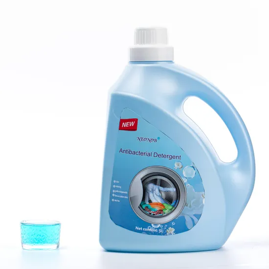 Détergent à lessive liquide avec procédures d'exportation complètes